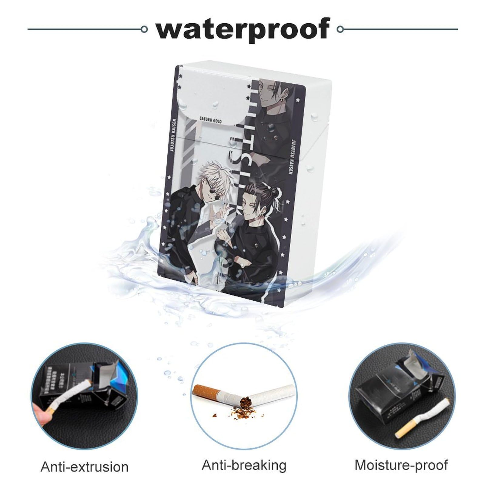 Amazon | シガレットケース 呪術廻戦 五条悟 夏油傑 たばこケース 煙草